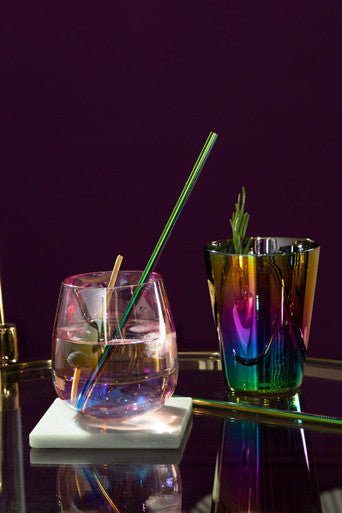Frosted Deco Set Of 4 Tumbler Glasses - Joe’s Haven
