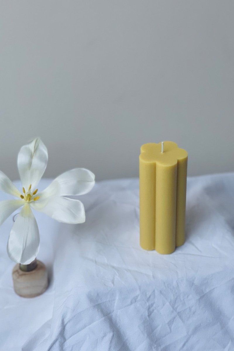 Cherry Blossom Pillar Candle - Joe’s Haven