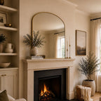 Yoko - Gold Metal Gentle Arch Mirror - 120cm x 95cm - Joe’s Haven
