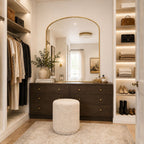 Yoko - Gold Metal Gentle Arch Mirror - 120cm x 95cm - Joe’s Haven