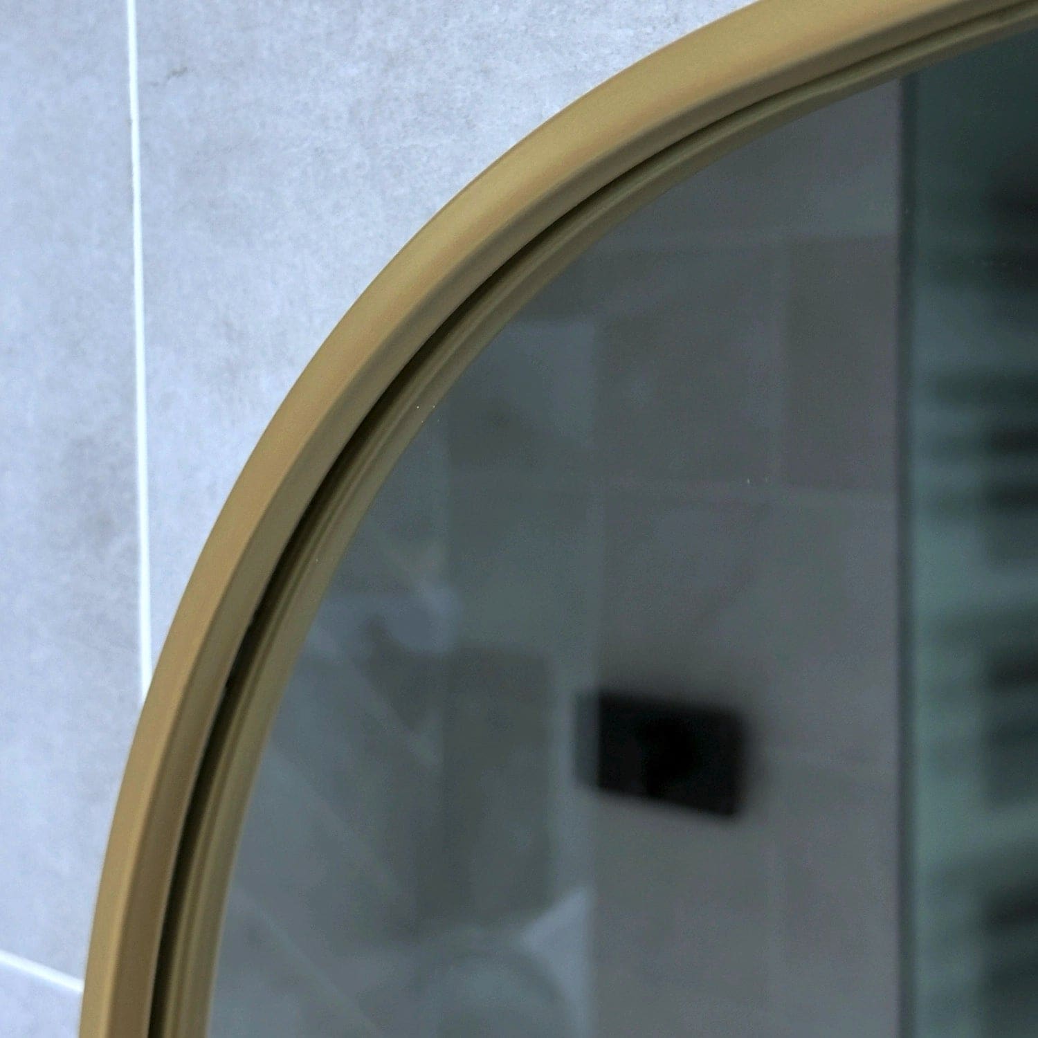Yoko - Gold Metal Gentle Arch Mirror - 160cm x 60cm - Joe’s Haven