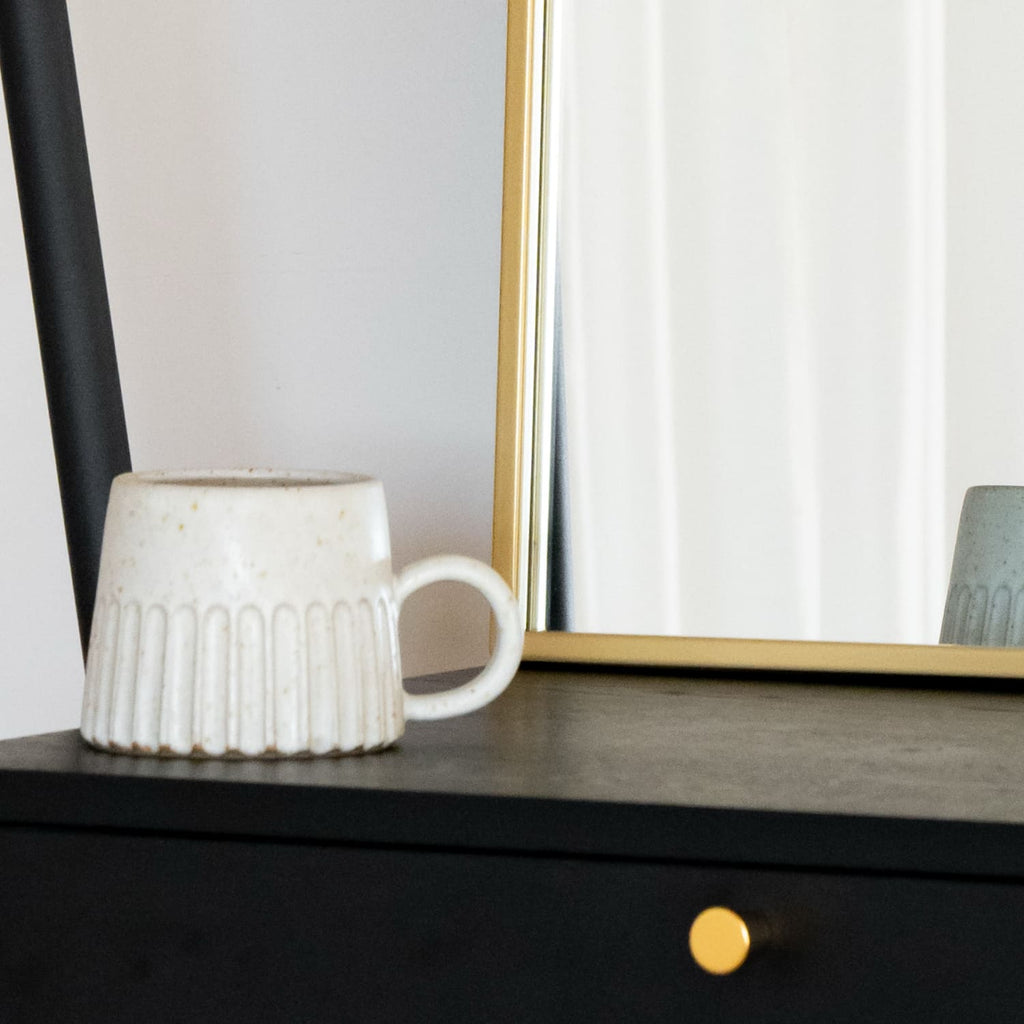 Yoko - Gold Metal Gentle Arch Mirror - 120cm x 95cm - Joe’s Haven