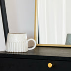 Yoko - Gold Metal Gentle Arch Mirror - 95cm x 120cm - Joe’s Haven